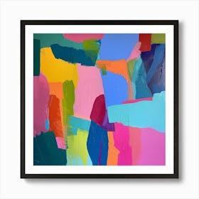 Modern Abstract Collection 90 Art Print