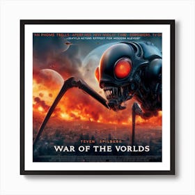 War Of The Worlds 1 Art Print