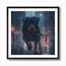 Rottweiler 1 Art Print