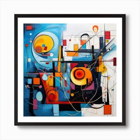 Abstract Painting 183 Art Print