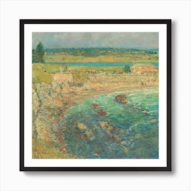 Bailey’s Beach, Newport, Childe Hassam Art Print