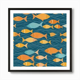 Fishes In The Sea 4 Art Print