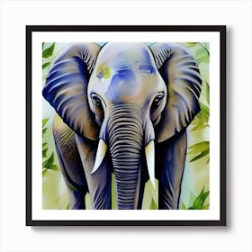 Majestic Elephant Art Print