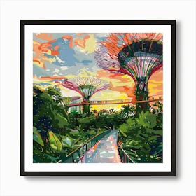 Gardens By The Bay 5 Art Print