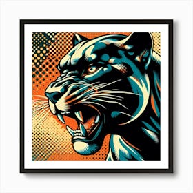 Pop Panther Art Print