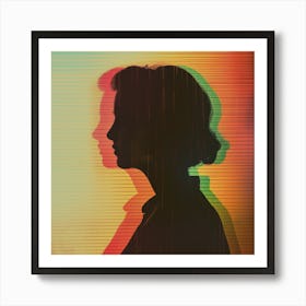 Static shade Art Print