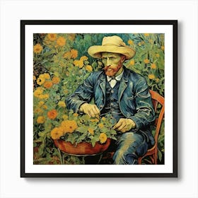 In The Garden Van Gogh Wall Art 2 Art Print 3 Art Print