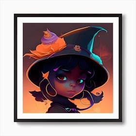 Hip Hop Witch Art Print