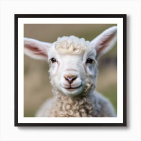 Baby Lamb Art Print
