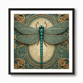 Dragonfly 3 Art Print