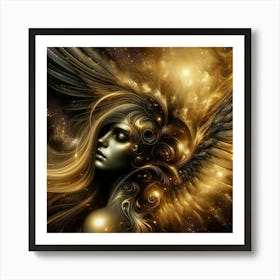 Angel Wings 10 Art Print