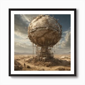 Spaceship 1 Art Print