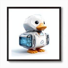 Robot Duck 1 Art Print