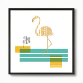 Flamingo Art Print