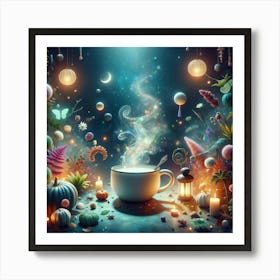 Cup Of Tea 1 Art Print