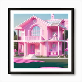 Barbie Dream House (996) Art Print