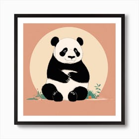 Panda Bear Art Print