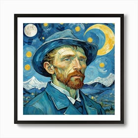 Van Gogh Starry Night 1 Art Print