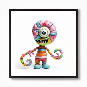 Squishy Monster Art Print