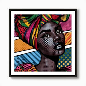 Inioluwa Pop African Woman Art Print