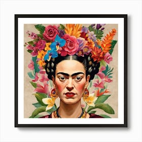 Frida Kahlo 107 Art Print