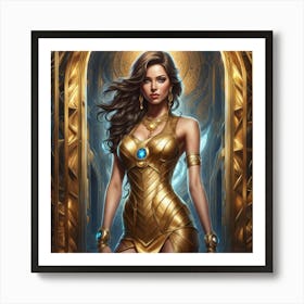 Egyptian Goddess 2 Art Print