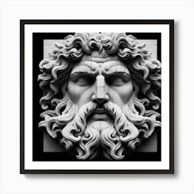 Greek God Art Print