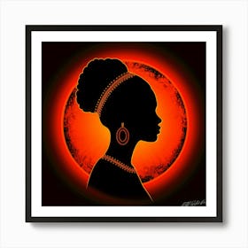 Sun Princess - Nubian Glow Art Print