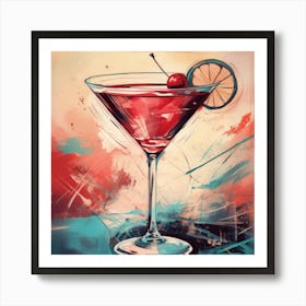 Martini 12 Art Print