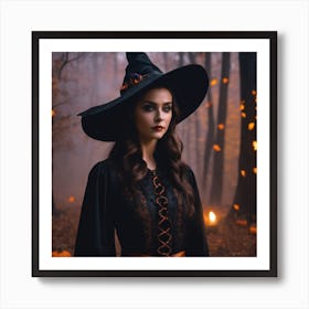 Witch In The Woods 2 Art Print