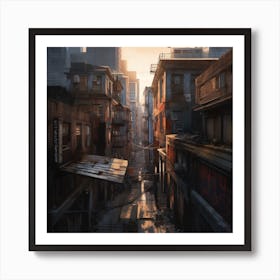 Cityscape 29 Art Print