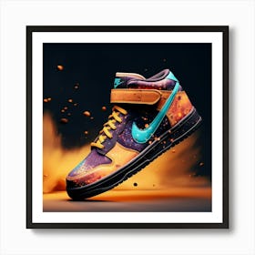 Nike Dunk High 8 Art Print