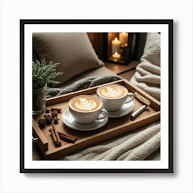 Coffee On A Tray 2 Art Print