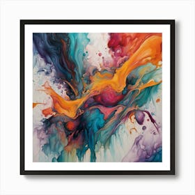 Abstract Painting 30 Art Print