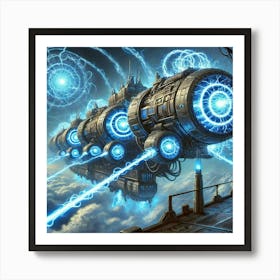 Ionosphere Ionis Leviathan Cannons Converted Art Print