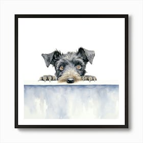 Schnauzer Dog Art Print