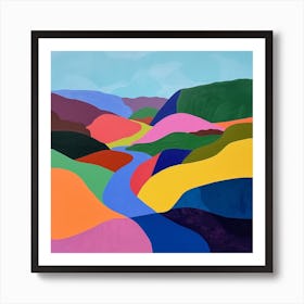 Abstract Travel Collection Guatemala 2 Art Print