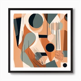 Abstract Shapes Art Print