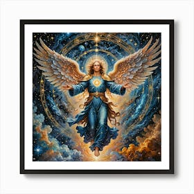 Angel Of Light Art Print