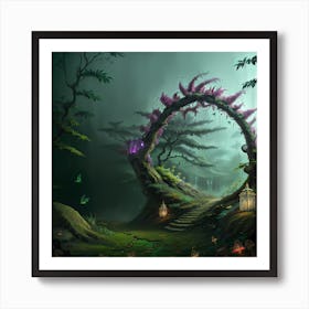 Fairytale Forest Art Print