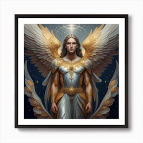 Angel Of Light 7 Art Print