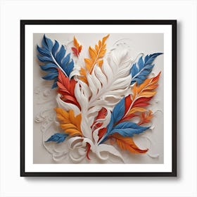 Autumn Leaves 3 Art Print