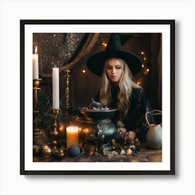 Witches Cauldron 1 Art Print