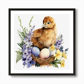 Easter Chick 4 Poster