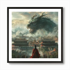 The great Dragon 4 Art Print