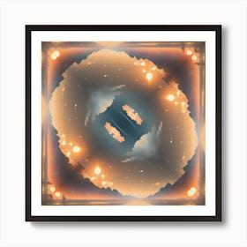 Abstract Fractal 1 Art Print