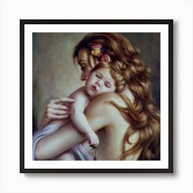 Mother And Child Art Print