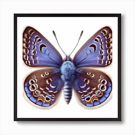 Butterfly of Scolitantides bavius 3 Art Print