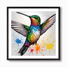 Hummingbird Art Print