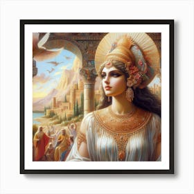 Egyptian Queen Art Print